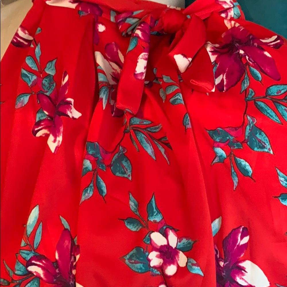 Plus Size Floral skirt